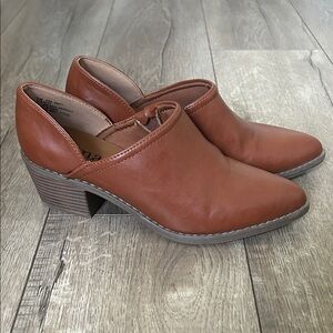 A.N.A Brown Block Heel Shoes